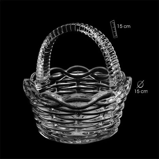 GLASS BASKET Bitu Gift Shop