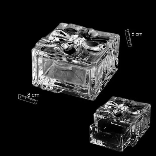 GLASS BOX WITH DRAWER FORM GIFT Bitu Gift Shop