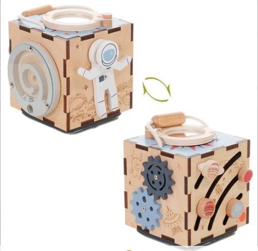 6 in 1 Mini Space Activity Cube - HFE Bitu Gift Shop