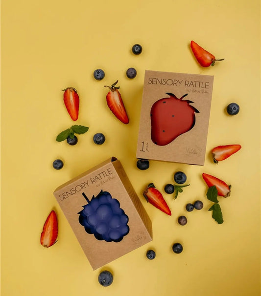 Grapes - Strawberries (Sensory Teether Toy) Bitu Gift Shop