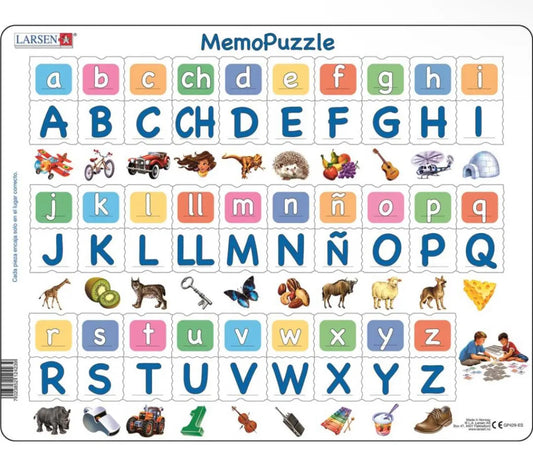 Puzzle Memo Letters Images Bitu Gift Shop