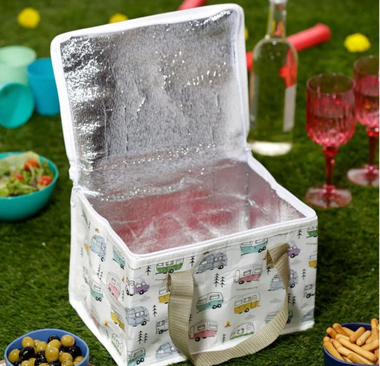 Woven Picnic Cool Bag - Wildwood Caravan Bitu Gift Shop