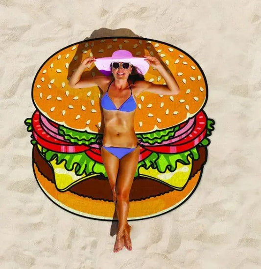 Beach Towel Burger 1.5M Bitu Gift Shop