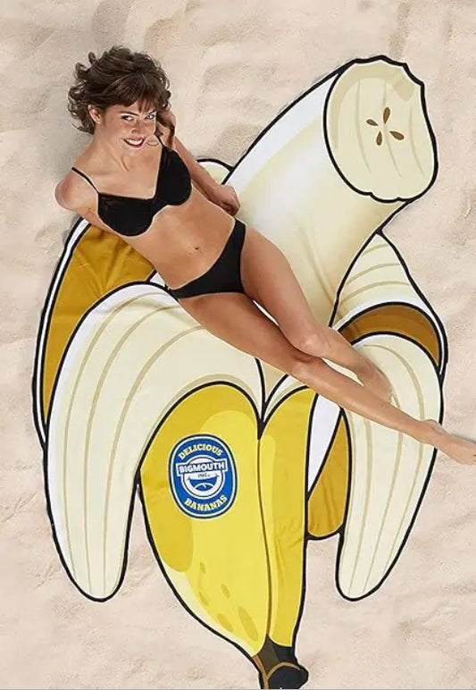 Gigantic Banana Beach Blanket Bitu Gift Shop
