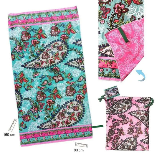 Microfiber Towel 80x160 Pachamama Bitu Gift Shop