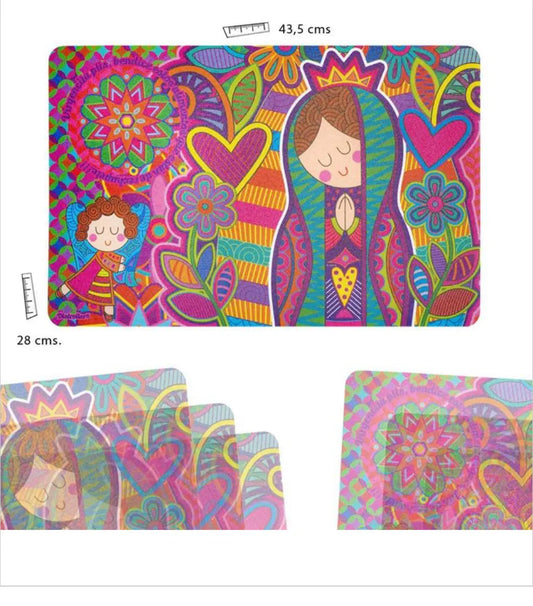 Virgencita Individual tablecloth Bitu Gift Shop