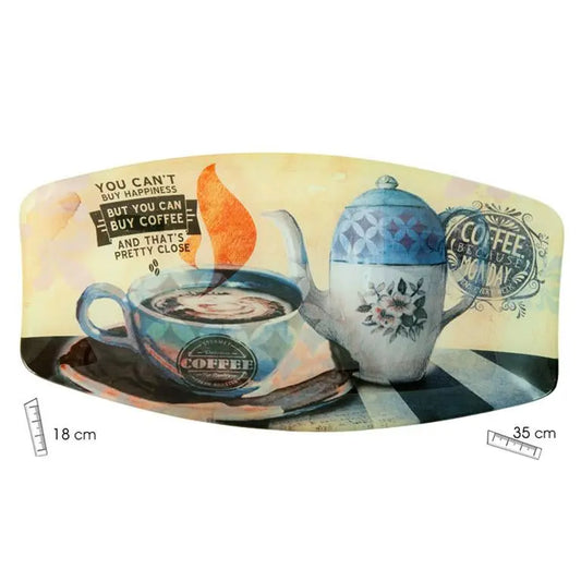 COFFEE TRAY 35 X 18 CM Bitu Gift Shop