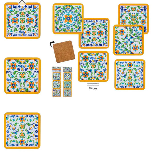 SET 6 NATURA COASTERS Bitu Gift Shop