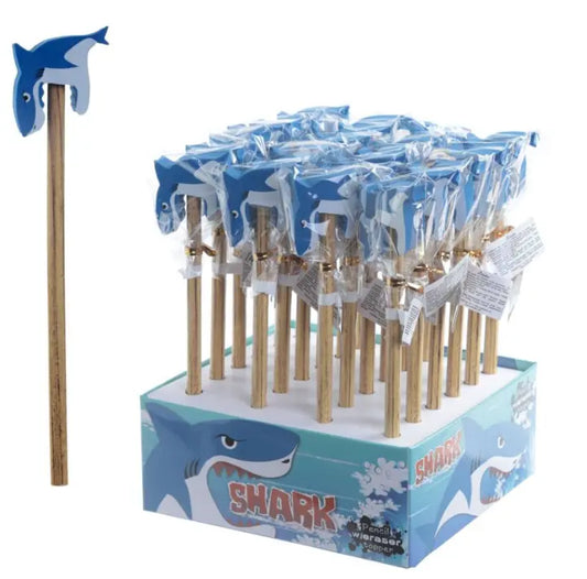 Shark pencil with eraser Bitu Gift Shop