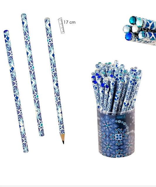 Arabesque Pencil with Stone Bitu Gift Shop