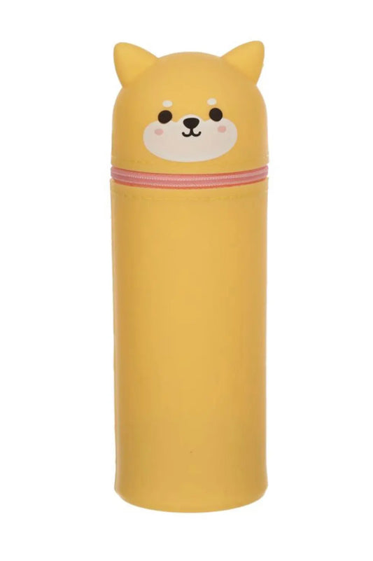 Adoramals Shiba Inu Dog Silicone Upright Pencil Case Bitu Gift Shop