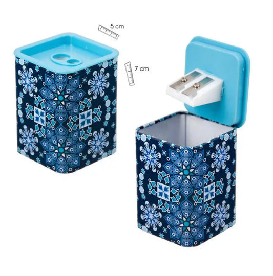 ARABESQUE PENCIL SHARPENER TIN Bitu Gift Shop