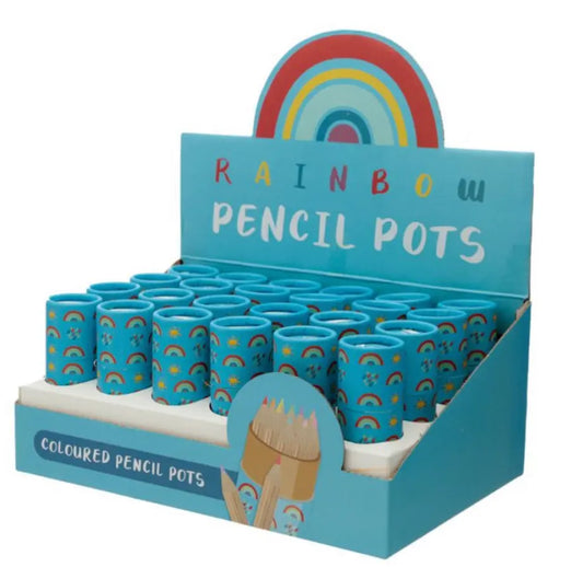Tube with Rainbow Colored Pencils Bitu Gift Shop