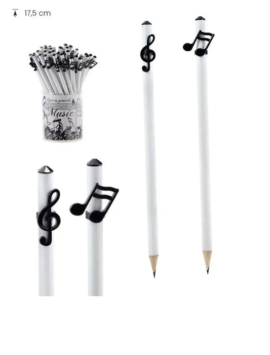 White Pencil Black Notes Bitu Gift Shop