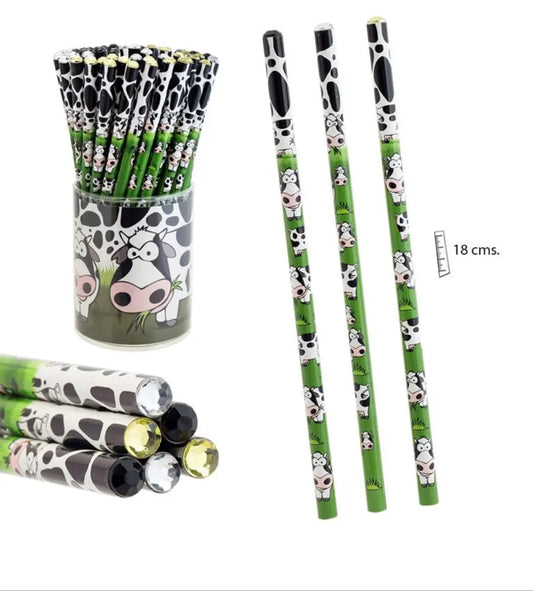 Cow Pencil with Stones Bitu Gift Shop