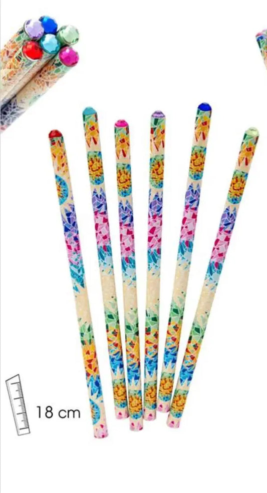 Gaudi Pencil with Surt Stones. Bitu Gift Shop