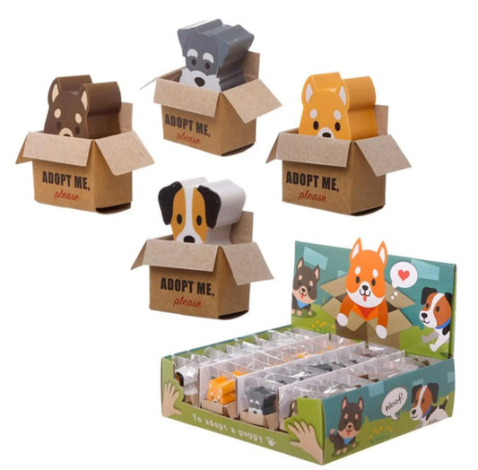 Puppy Dog Eraser in a Mini Box Bitu Gift Shop