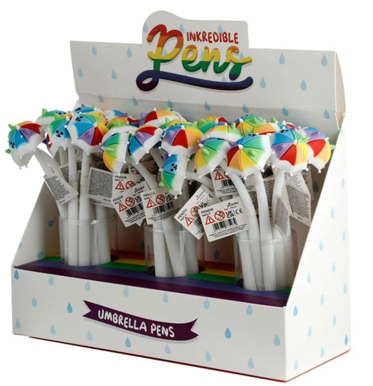Rainbow Kitty Umbrella Fine Tip Pen Bitu Gift Shop