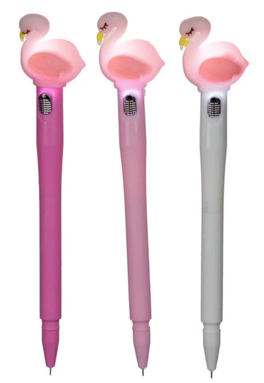 Flamingo LED Fine Tip Pen Bitu Gift Shop