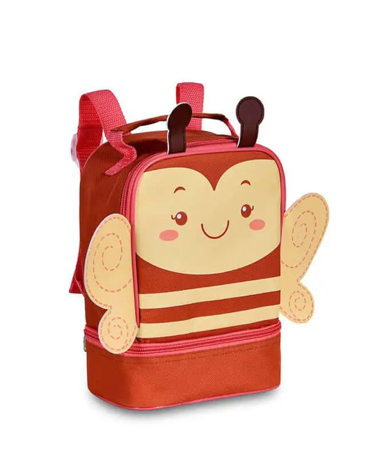 Clio Pets Backpack - Comfortable Pet Carrier with a cute bee design, featuring soft wings and antennae, ideal for small pet transport.