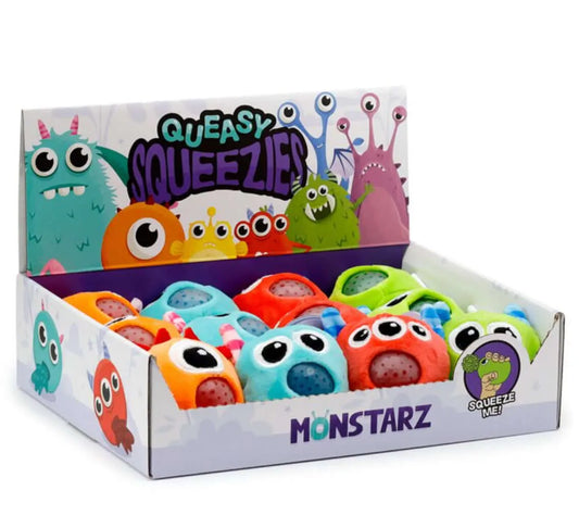 Queasy Squeezies Monstarz Monster Plush Squeezy Toy Bitu Gift Shop