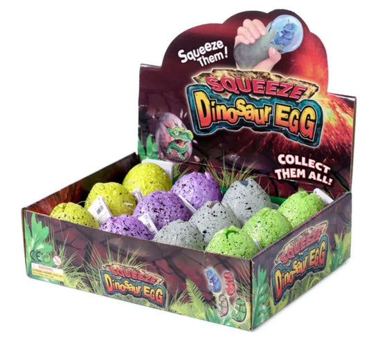 Squeezy Dinosaur Pop Egg Bitu Gift Shop