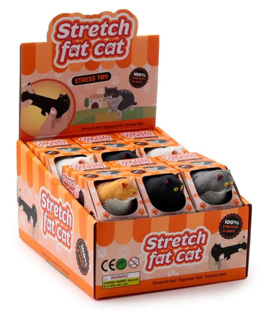 Stretchy Fat Cat Toy Bitu Gift Shop