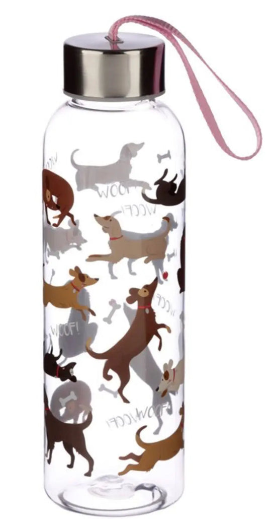 Botella de Agua con Tapa Metálica - PerroCatch Patch 500ml Bitu Gift Shop