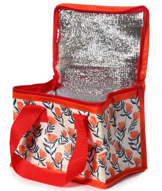 Bolsa Refrigerante de Plástico Reciclado RPET- Flor Protea PIck of the Bunch Bitu Gift Shop