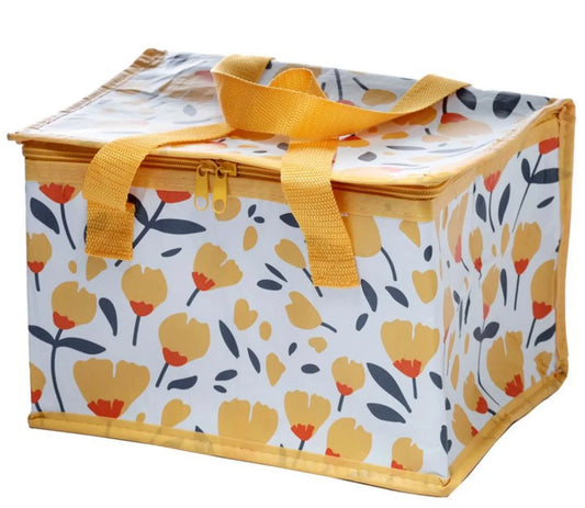 Bolsa Refrigerante de Plástico Reciclado RPET- Amapolas Amarillas Pick of the Bunch Bitu Gift Shop
