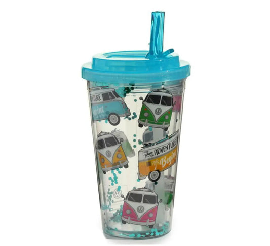 Vaso de Plástico Inastillable Caravana Volkswagen Camper VW T1 Surf Bitu Gift Shop