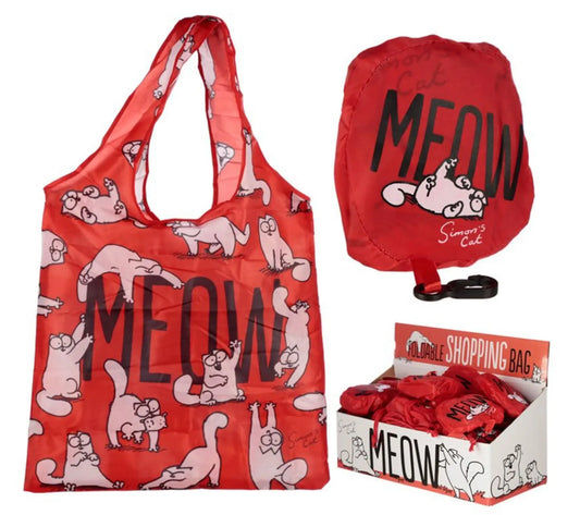 Bolsa Plegable - Gato Simon's Cat Bitu Gift Shop