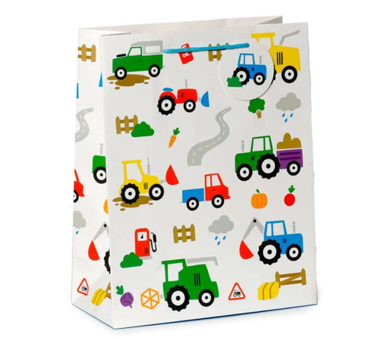 Bolsa de Regalo Pequeño Tractor Grande Bitu Gift Shop