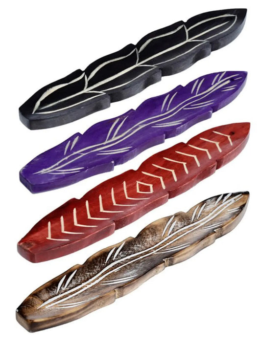Quemador de Varillas Incienso - Madera de Mango Bitu Gift Shop