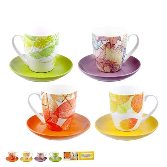 Set 4 tazas jumbo Bitu Gift Shop