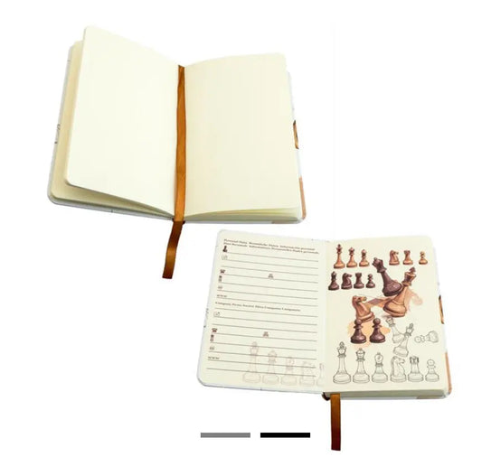 AGENDA AJEDREZ 9X14 CM Bitu Gift Shop