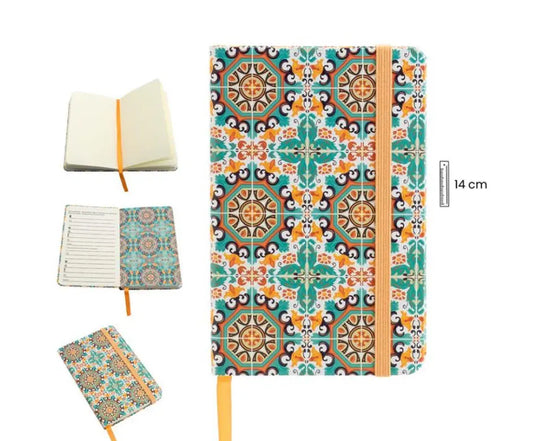 AGENDA AZULEJO VERDE 9X14 CM Bitu Gift Shop