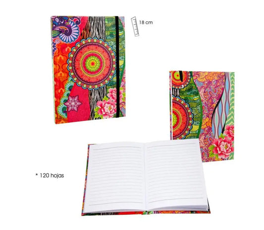 AGENDA MANDALAS NARANJAS Bitu Gift Shop