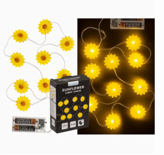 Llight chain, Sunflower, with 10 LED Bitu Gift Shop