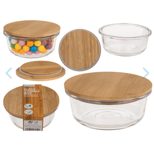 Glass storage box Bitu Gift Shop