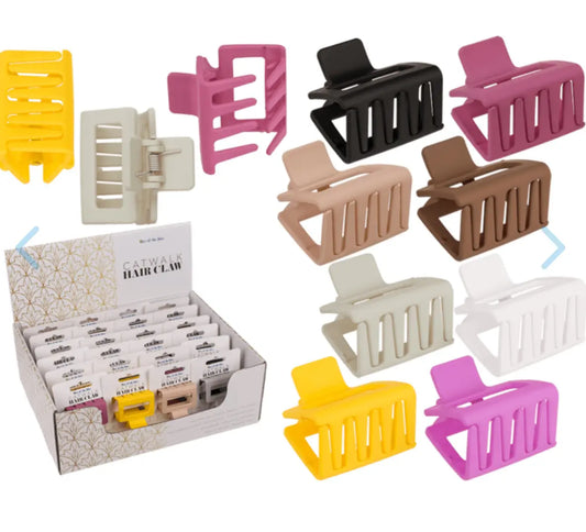 Catwalk Hair Claw, Rectangular Bitu Gift Shop