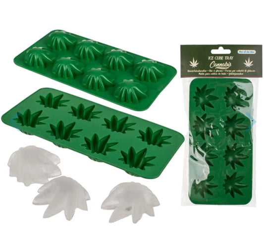 Ice cube tray, Cannabis Leaf Bitu Gift Shop