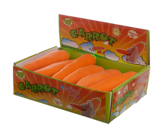 Juguete Estrujable Elástico Zanahoria Elástica Bitu Gift Shop