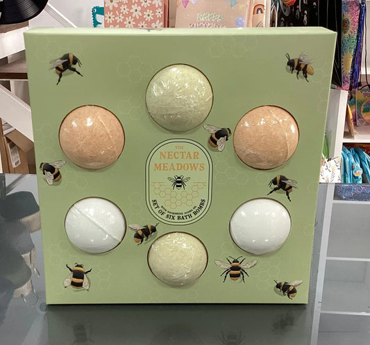 Set Of Six Bath Bombs Bitu Gift Shop