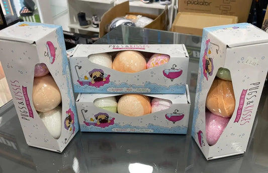 Set of 3 Bath Bombs Bitu Gift Shop