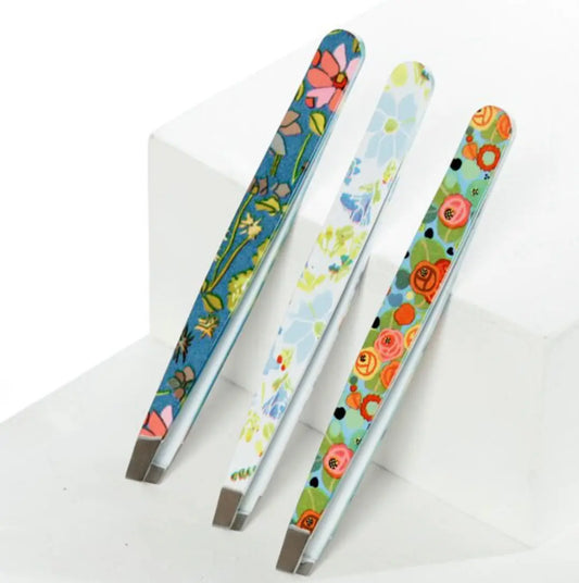 Julie Dodsworth Blue Botanical Tweezers Bitu Gift Shop