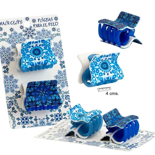 Set of 2 Arabesque Hair Clips Bitu Gift Shop