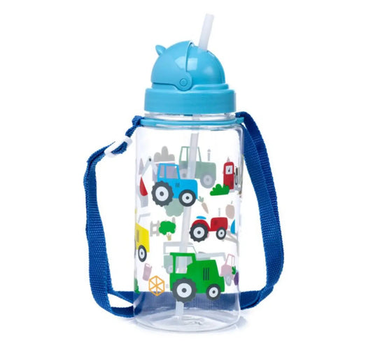 450ml Children's Shatterproof Water Bottle Little Tractors Bitu Gift Shop