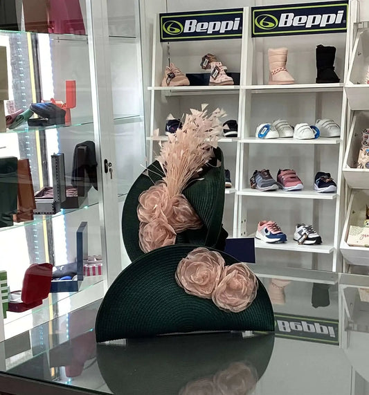 Elegant Wedding Hat and Bag Set Bitu Gift Shop