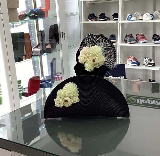 Elegant Wedding Hat and Bag Set Bitu Gift Shop